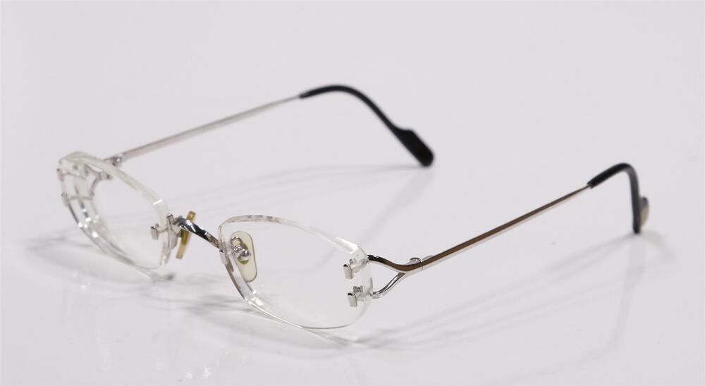 Cartier Vintage Piccadilly Rimless Ducti Eyeglasses
